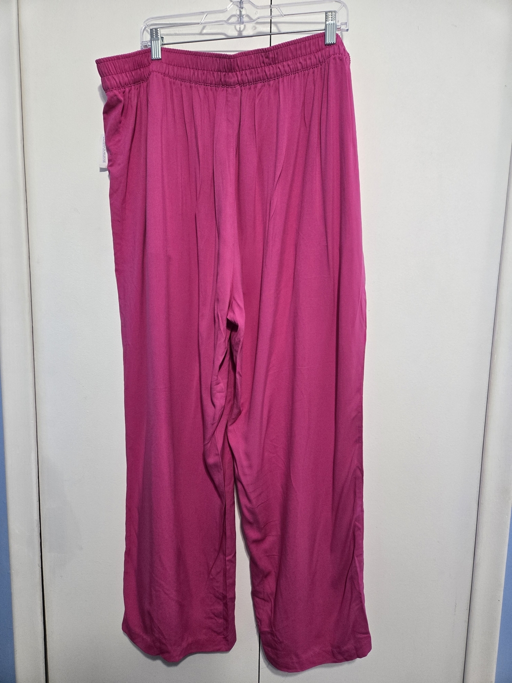 Old Navy Pink Wide Leg Pull On Pants Womens 2X NWT Viscose - Picture 7 of 7